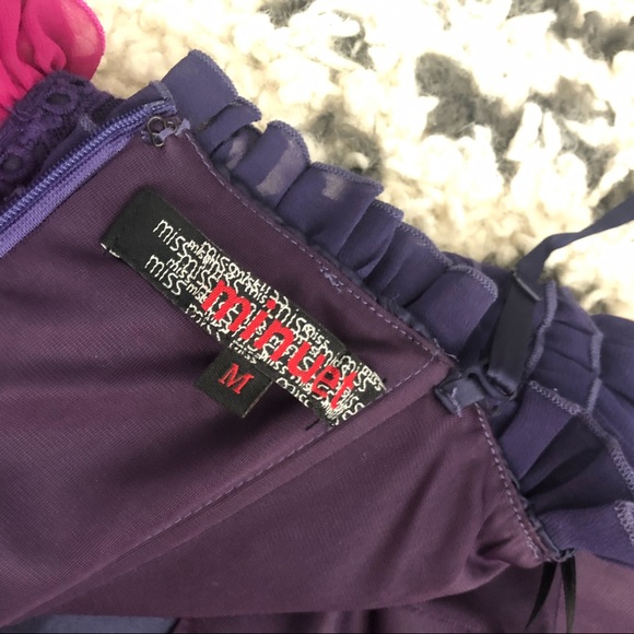 ModCloth Ruffled Ombré Statement Party Minidress - Picture 4 of 6